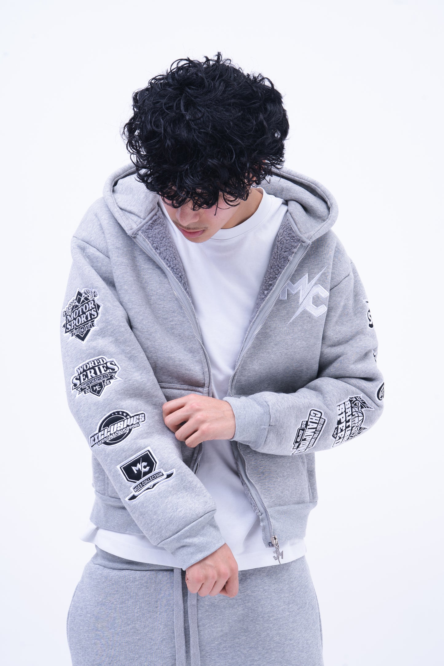 Ski Grey Motorsport Tracksuit