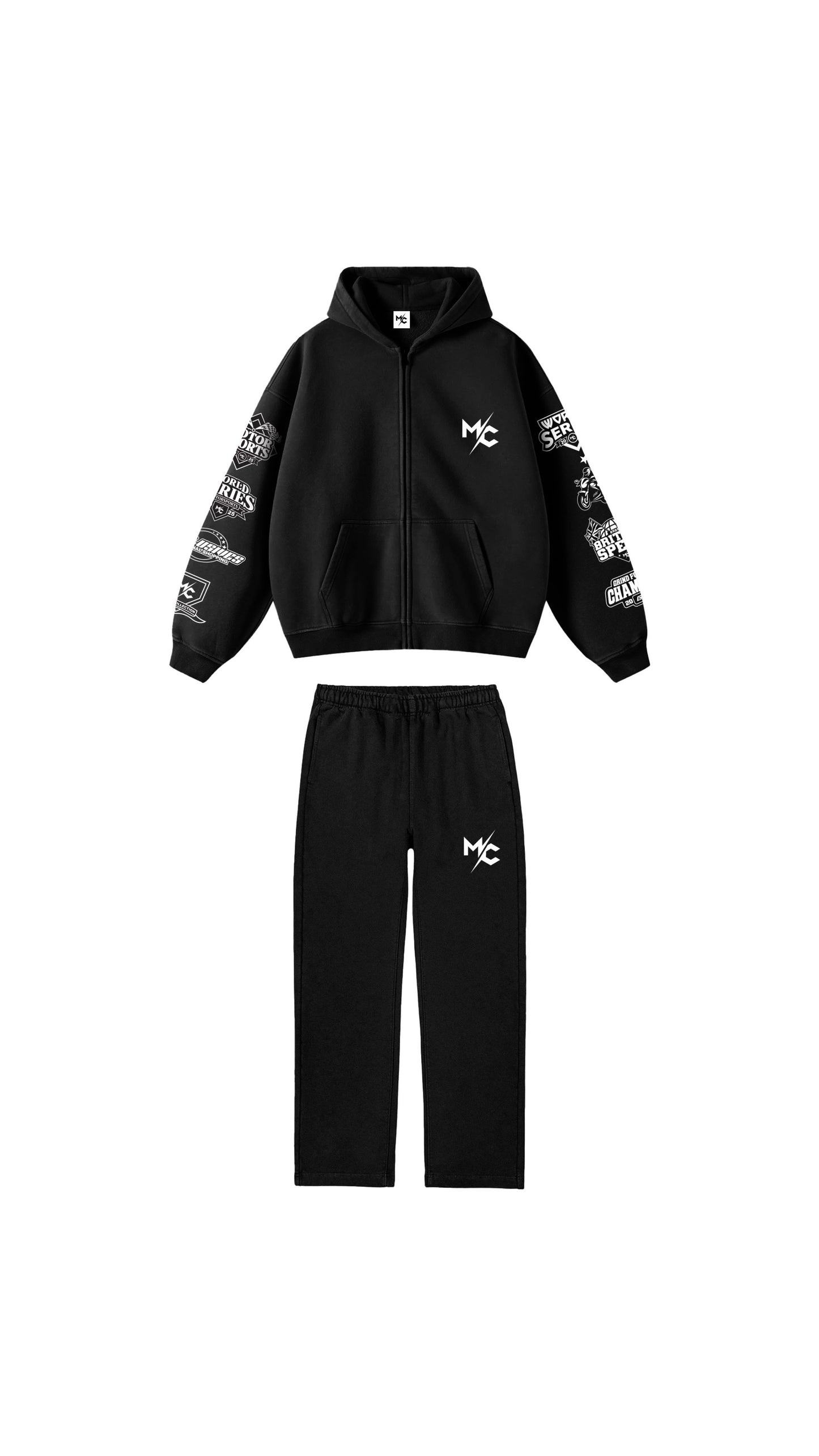 Racer Black Motorsport Tracksuit