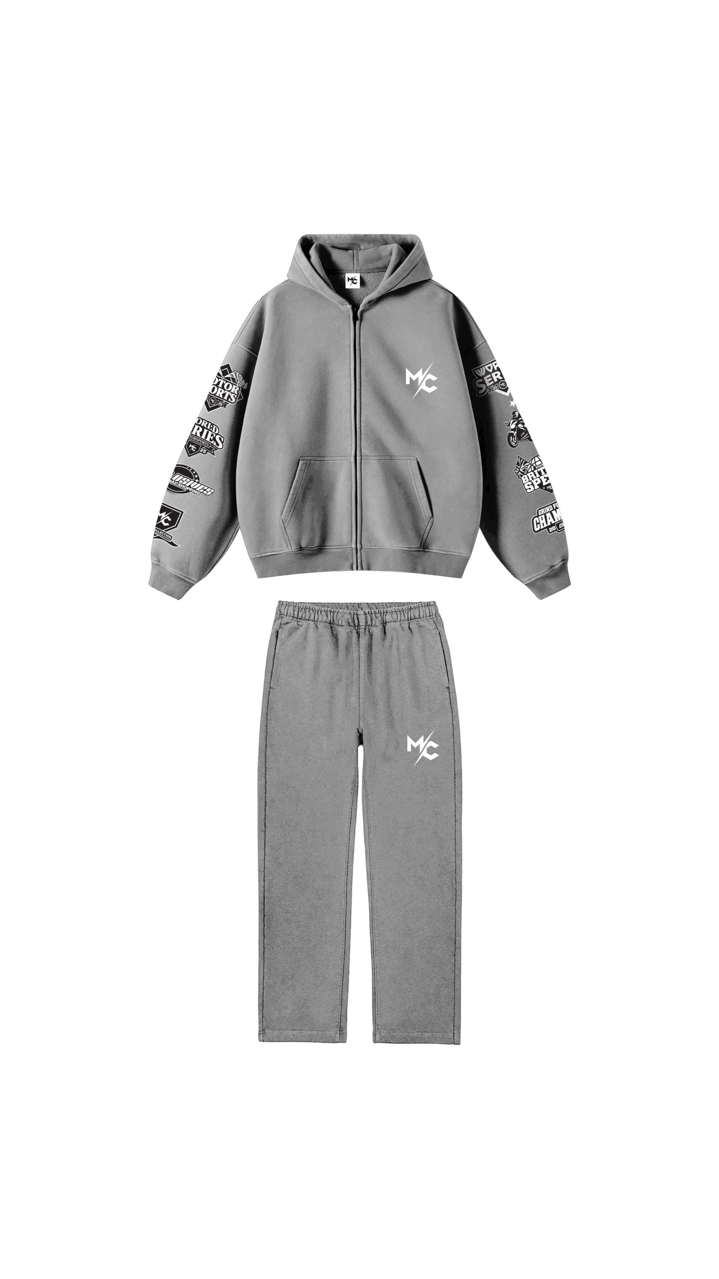 Ski Grey Motorsport Tracksuit