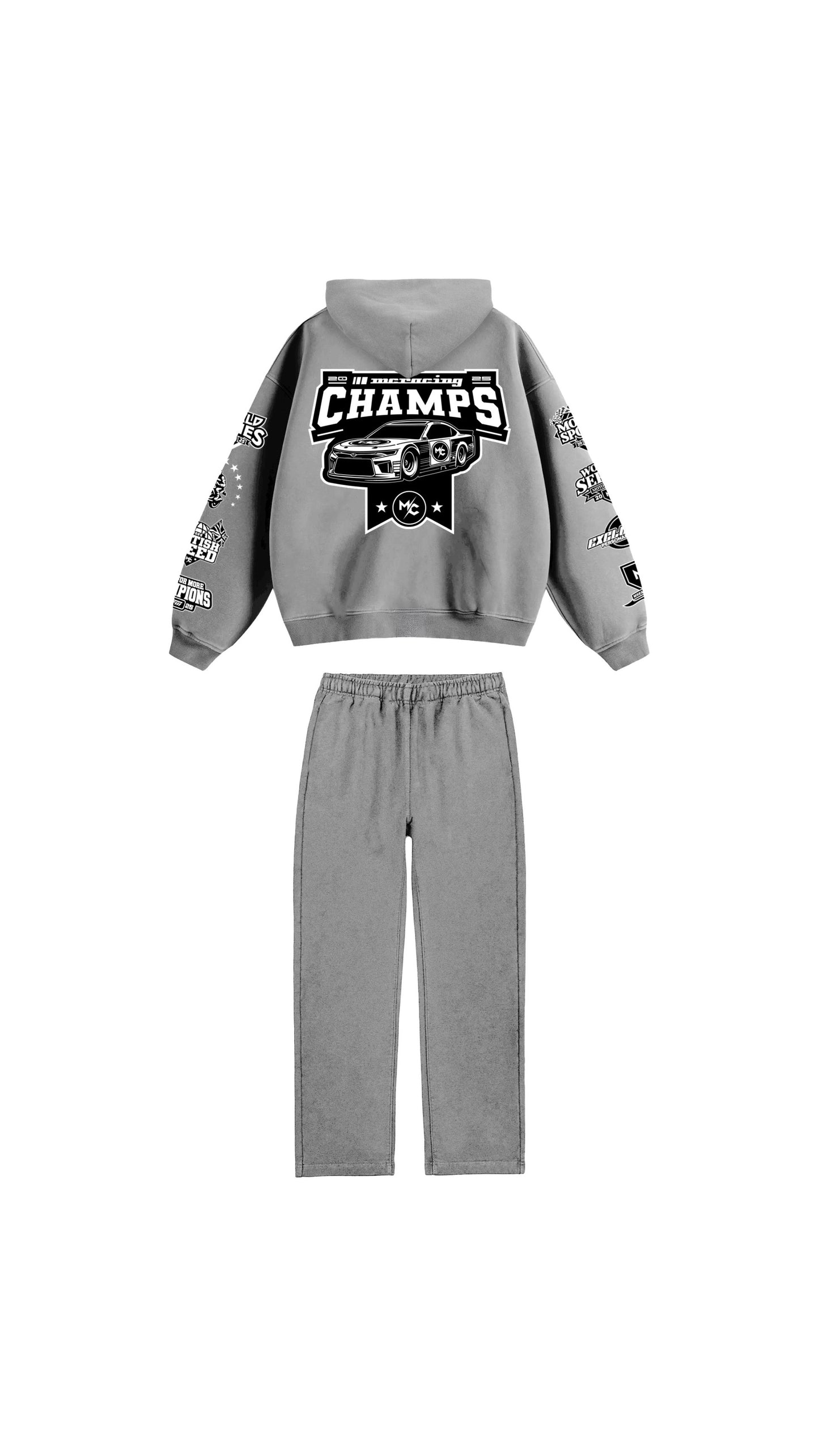 Ski Grey Motorsport Tracksuit