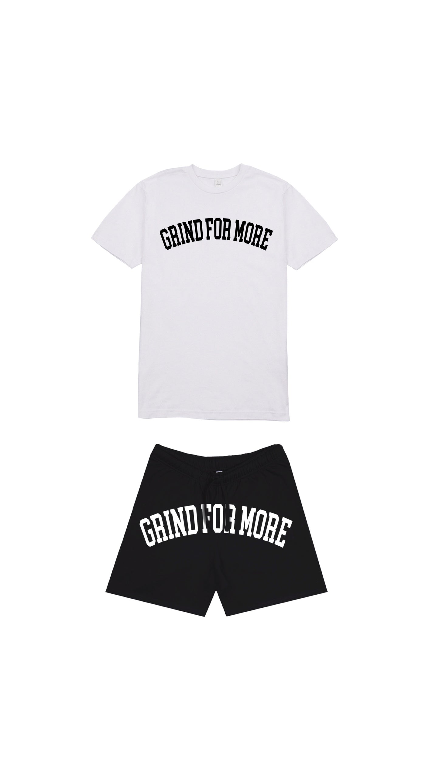 Black Grind For More Short Set