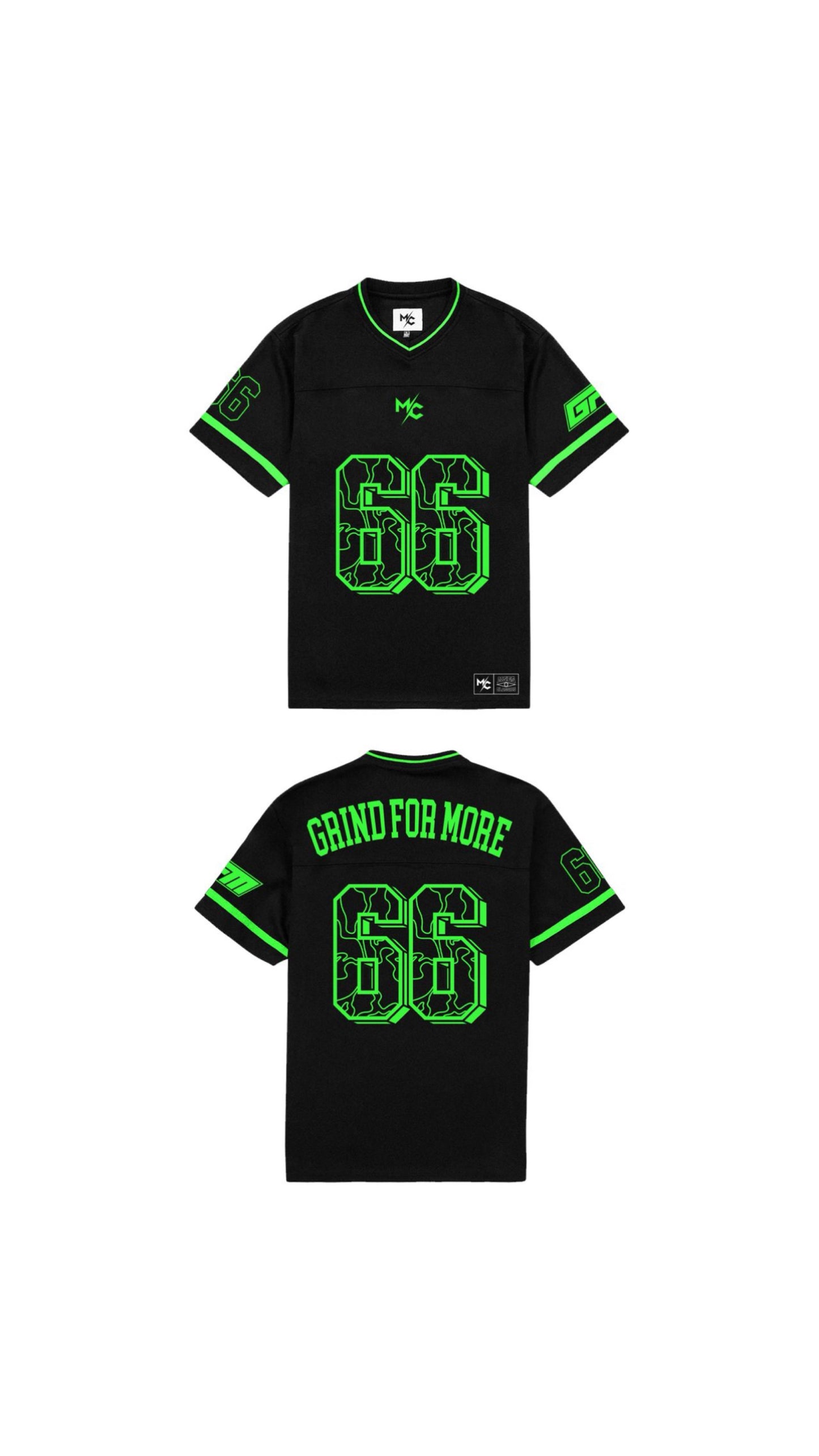 MC Jersey Black/Green