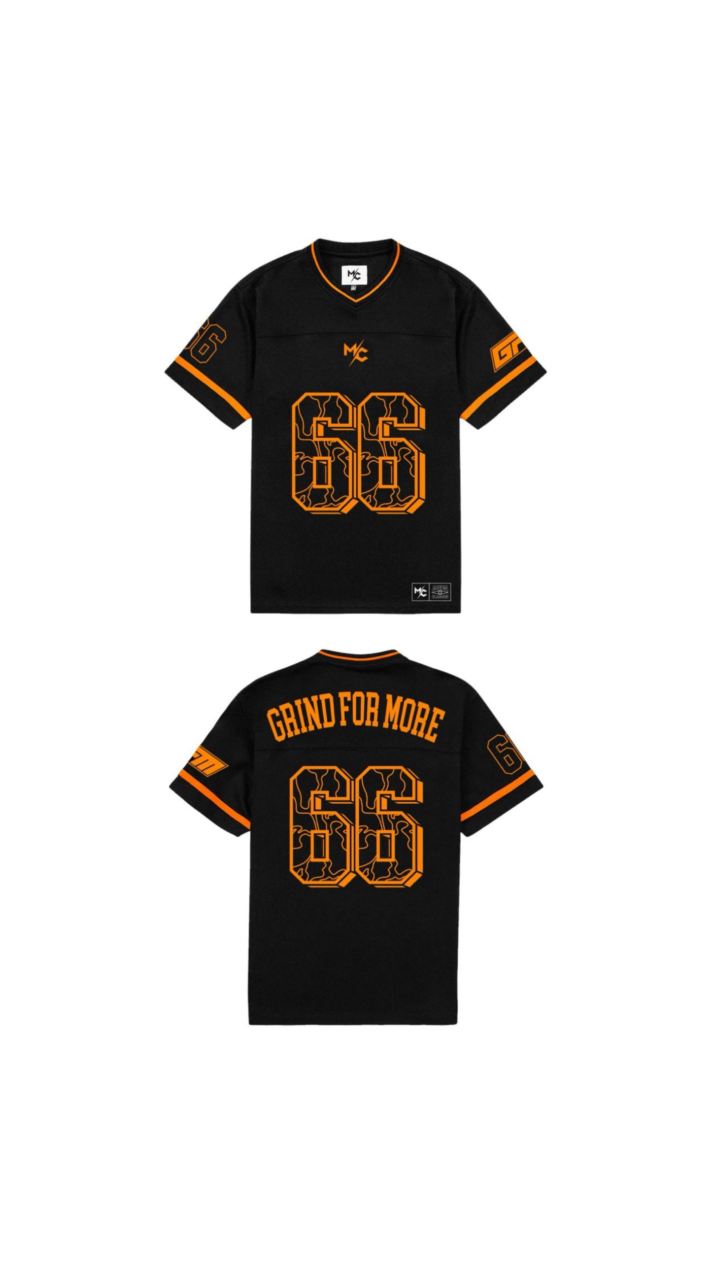 MC Jersey Black/Orange