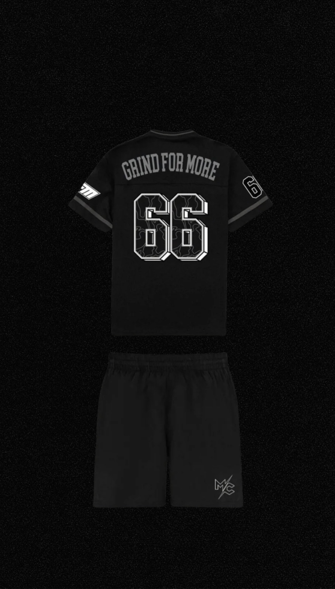MC Jersey Black Set