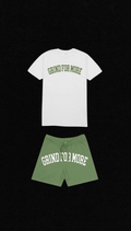 Khaki Grind For More Short Set