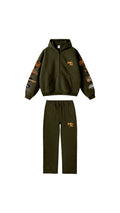 Olive Green Motorsport Tracksuit