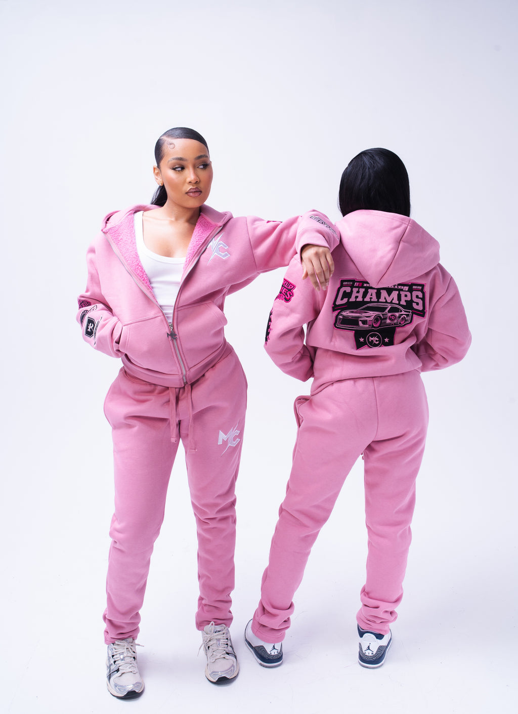 Rosy Pink Motorsport Tracksuit
