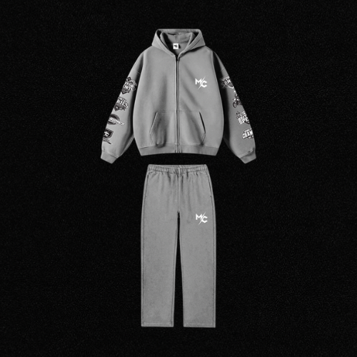 Ski Grey Motorsport Tracksuit