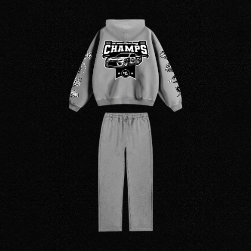 Ski Grey Motorsport Tracksuit