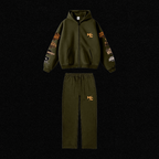 Olive Green Motorsport Tracksuit