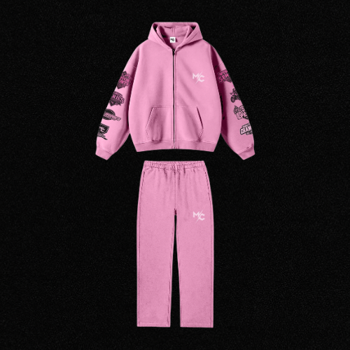 Rosy Pink Motorsport Tracksuit
