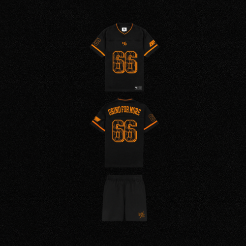 MC Jersey Set Black/Orange