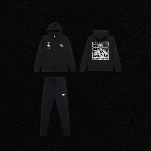 OG Black Zip Tracksuit