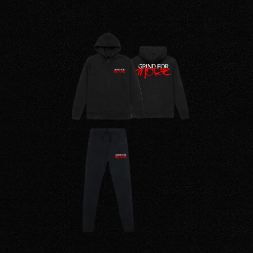 Graffiti Grind For More Red Tracksuit
