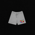 Multi Block Grey Shorts