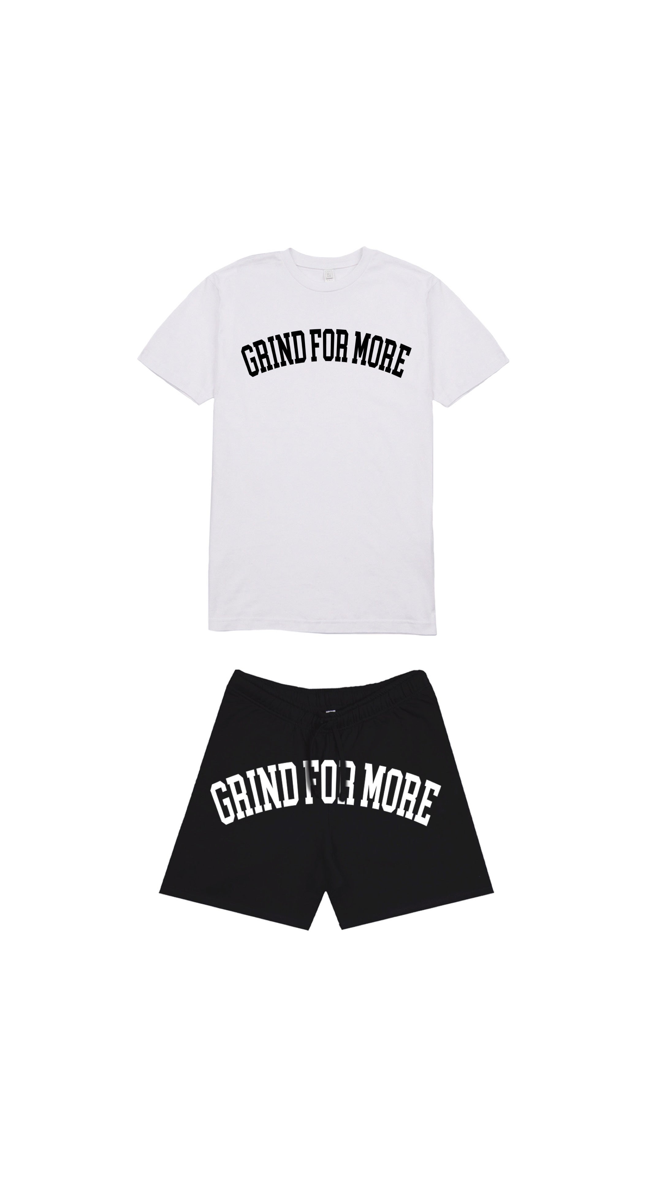 Black Grind For More Short Set