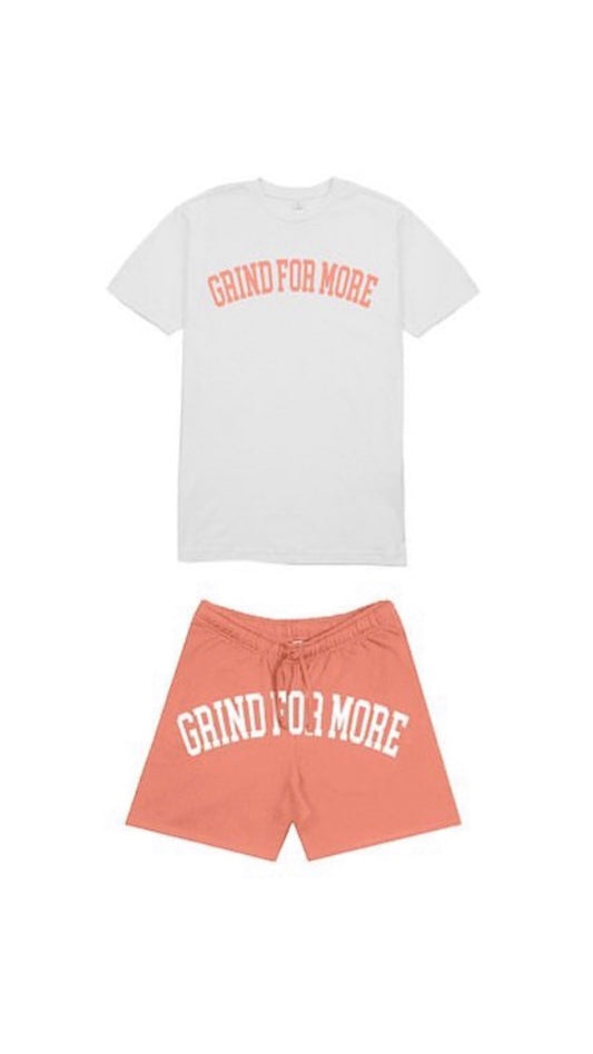 Peach Grind For More Short Set