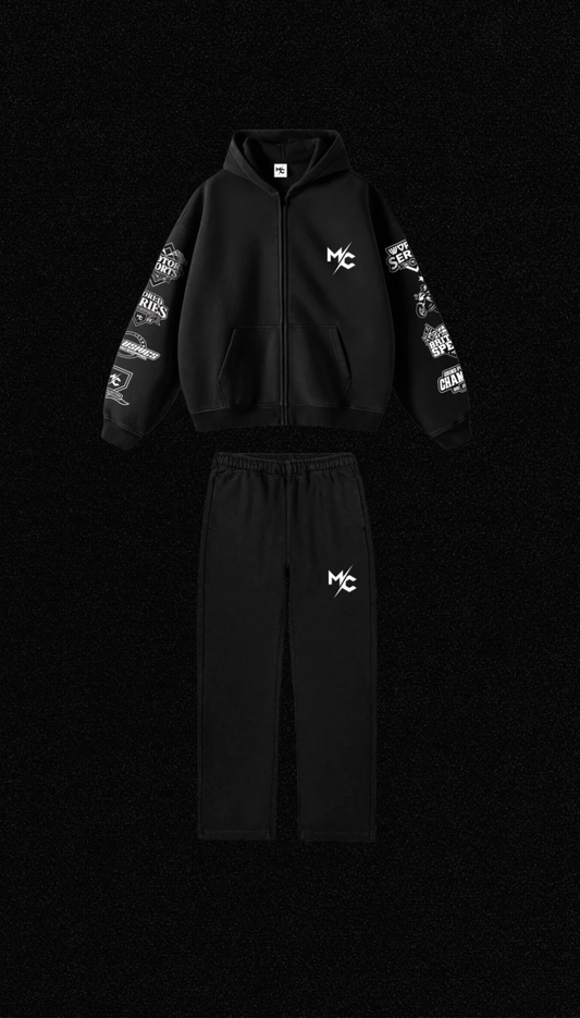 Racer Black Motorsport Tracksuit