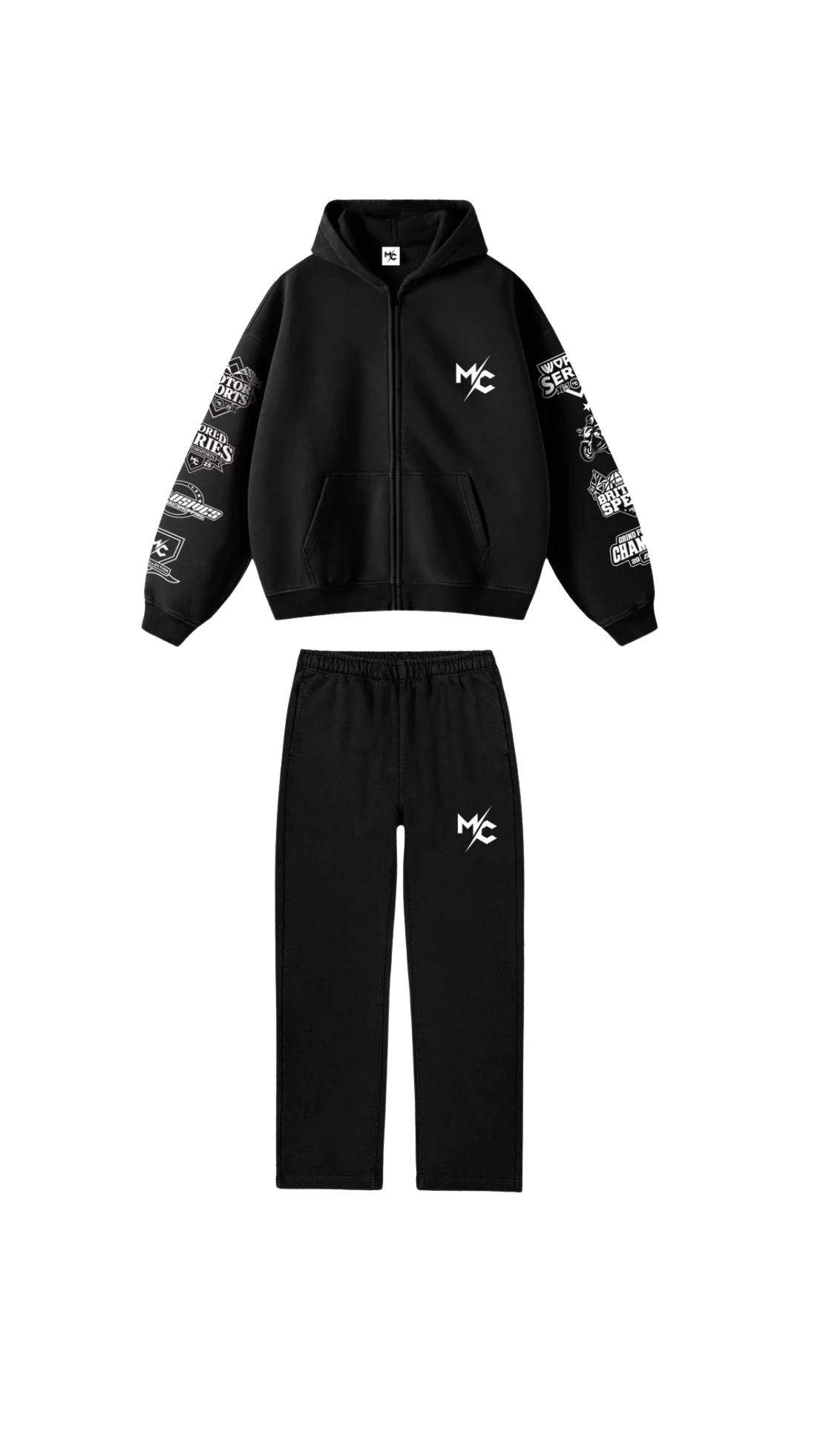 Racer Black Motorsport Tracksuit