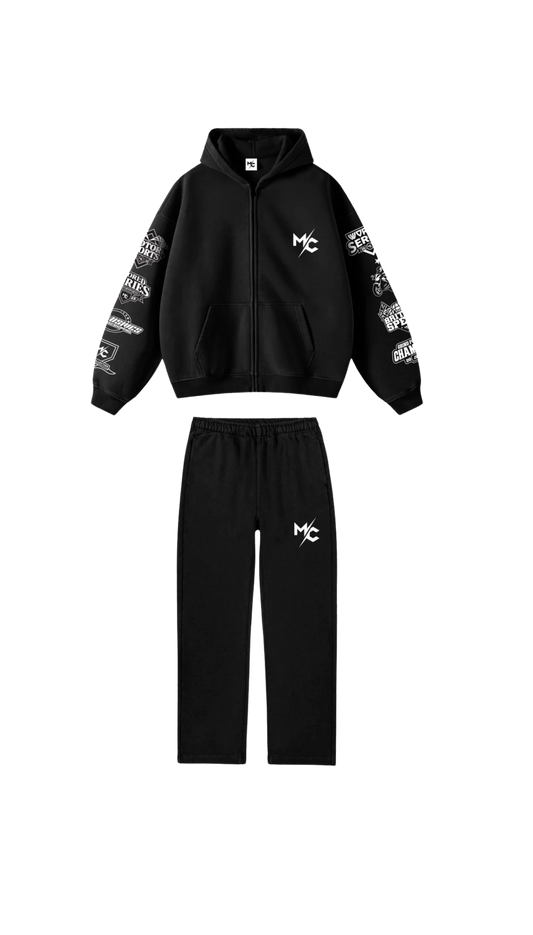 Racer Black Motorsport Tracksuit