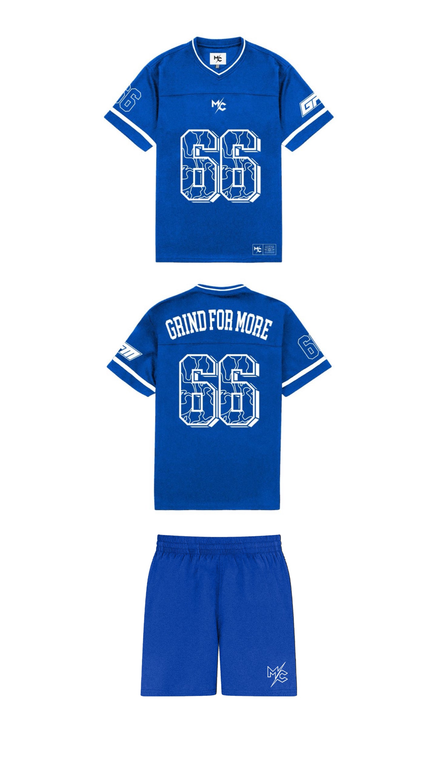 MC Jersey Set Blue