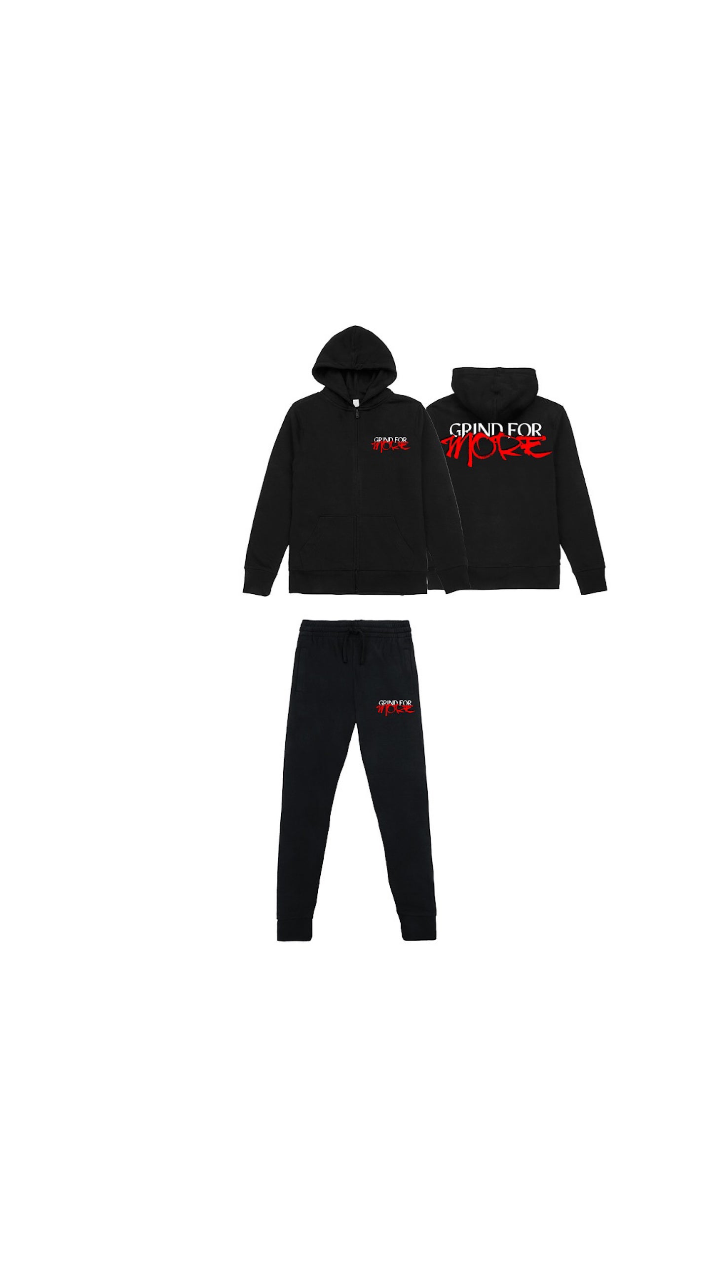 Graffiti Grind For More Red Tracksuit